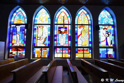 Stained glass, Jeonpo Catholic Church DSC_1618