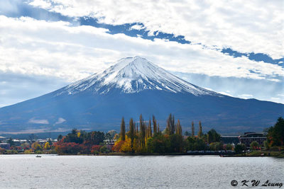 Mt. Fuji viewed in Lake Kawaguchiko cruise DSC_2008