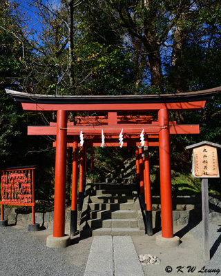 Torii, Maruyama Inari Shrine DSC_2129