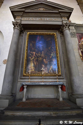 Christ carrying the Cross (1568-72) by Giorgio Vasari @ Basilica di Santa Croce DSC_3848