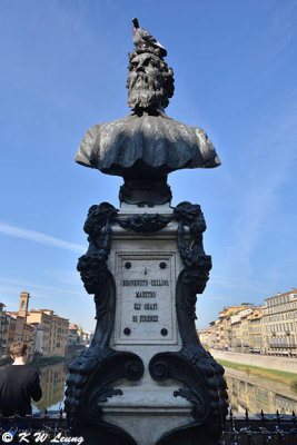 Statua di Benvenuto Cellini @ Ponte Vecchio DSC_3758