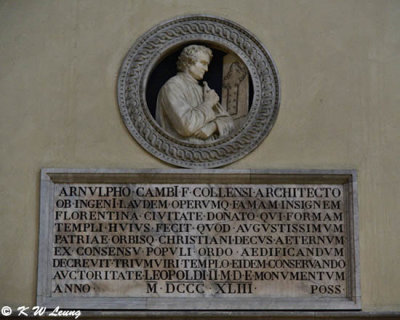 Arnolfo di Cambio busto @ Cattedrale di Santa Maria del Fiore DSC_3810