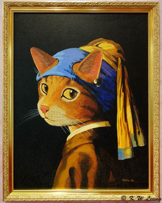Cat Art by Shu Yamamoto (貓美術館  CAT ART世界名畫展)