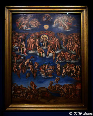 Copy of Michelangelo's 'The Last Judgement' by Marcello Venusti (1549)