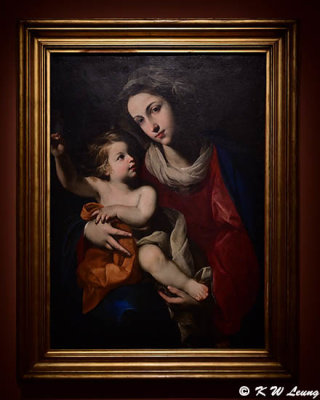 Madonna and Child (1645) by Massimo Stanzione