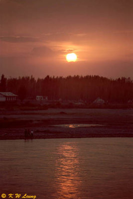 Sunset in Yili River 02