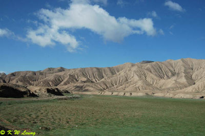 Scenery along Qinghai-Tibet Highway