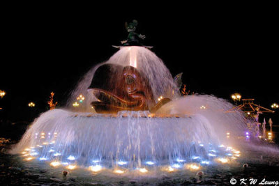 Fountain @ night