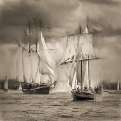 Tall Ships 'Empire Sandy' & 'St Lawrence II' DSCN00592 'Art'