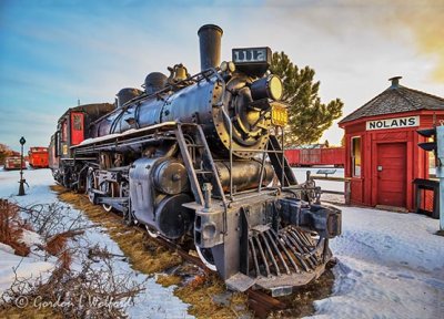 CN 1112 Steam Locomotive 49555-7