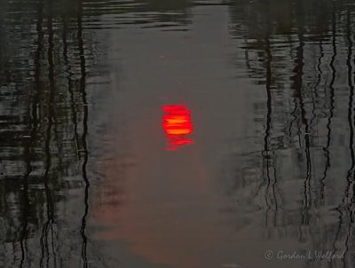 Red Sun Rising Reflected DSCN33254
