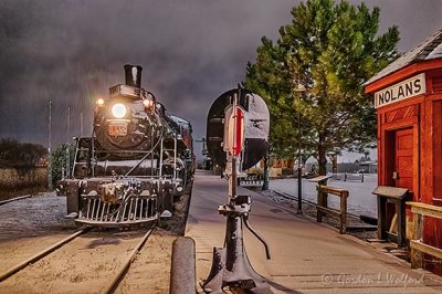 Railway Museum Of Eastern Ontario At Night P1580349-55