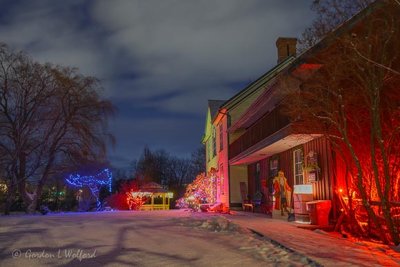 Holiday Heritage House Museum At Dawn 90D10810-4