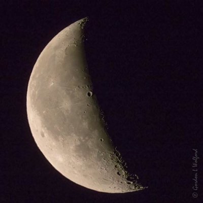 Waning Crescent Moon DSCN88563