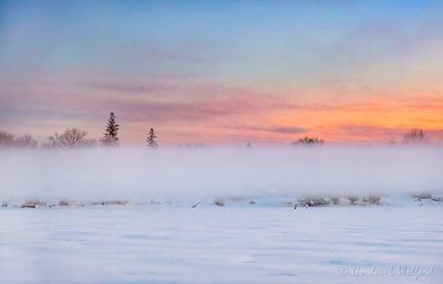 Freezing Fog Patch Over Lower Reach 90D15591