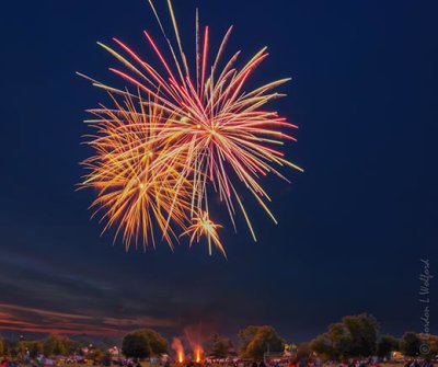 Canada Day 2022 Fireworks 90D27947