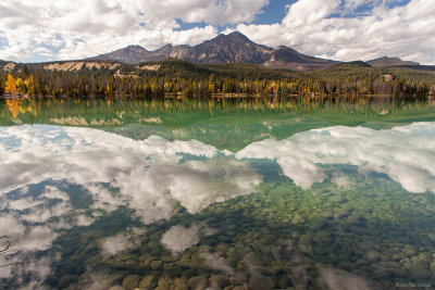 A Pyramid Reflection