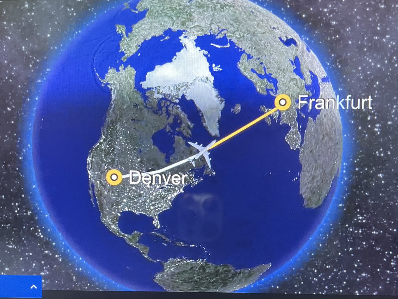 Denver to Frankfurt