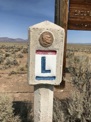 Lincoln Highway marker