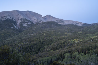 Wheeler Peak at the Mather Overlook