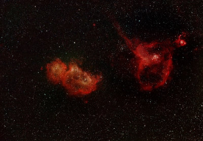 The Heart and Soul Nebulas