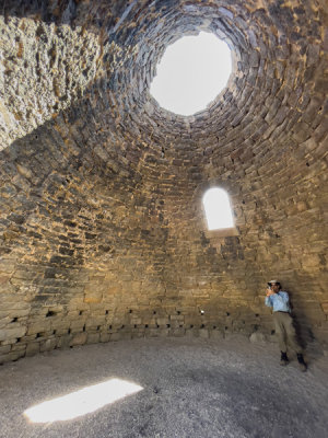 At the Ward Charcoal Ovens State Park