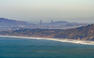 The Golden Gate Bridge Towers
