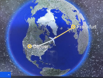 Denver to Frankfurt