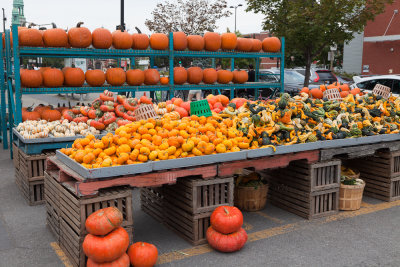 Le march aux courges