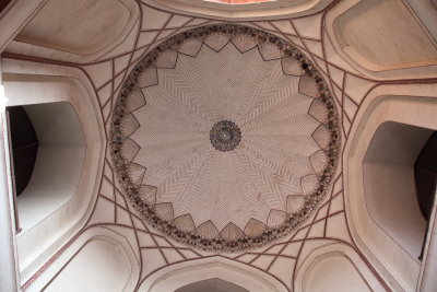 Le dôme du mausolée de Humayun