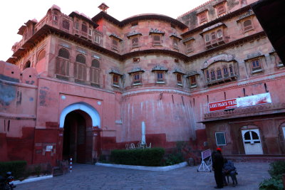 L'entrée du fort Junagarh