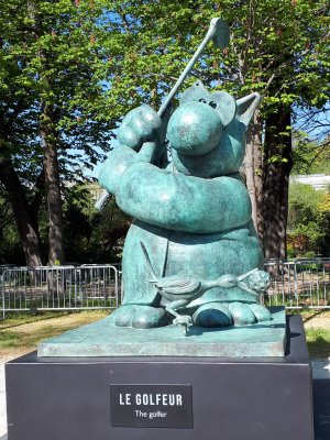 Le golfeur
