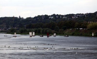 Les bateaux de Loire arrivent