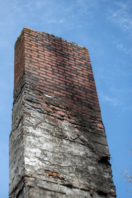 ruined chimney