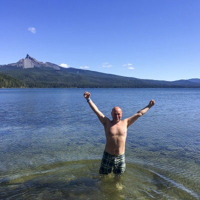 Swim in Diamond Lake