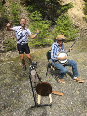 Markus and the banjo