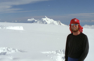 Me at the 14,000 feet camp