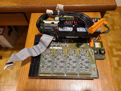 Circuit board for Z-Galvo stage