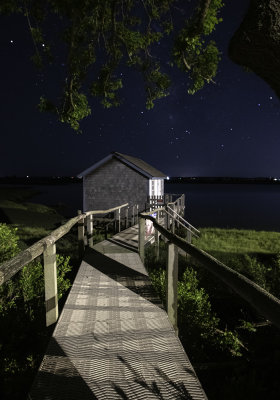 Boat house / Summer night