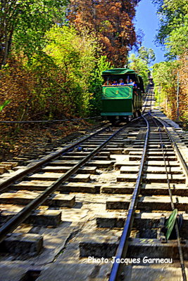 Funiculaire, Colline San Cristobal, Santiago, Chili - IMGP8677.JPG
