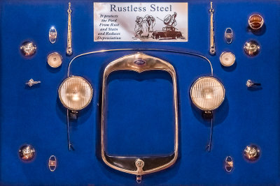 Model A - Optional Nickel Trim Display