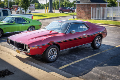 1971 Javelin AMX with the Canopy vinyl roof 