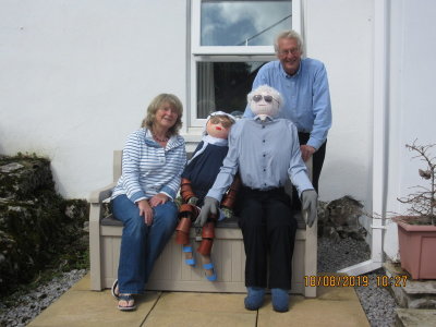 Which ones are the scarecrows?