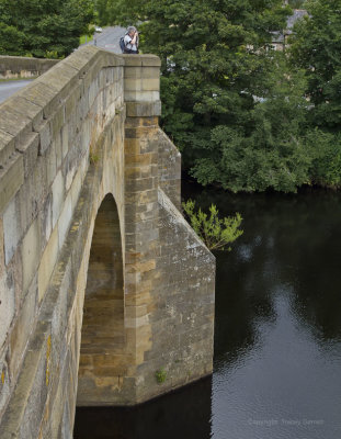 On the bridge