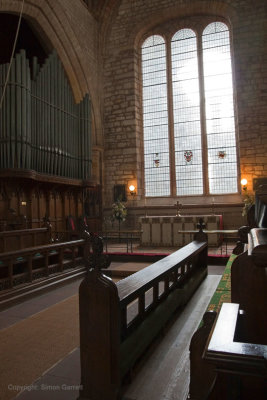 Inside Lanercost Priory