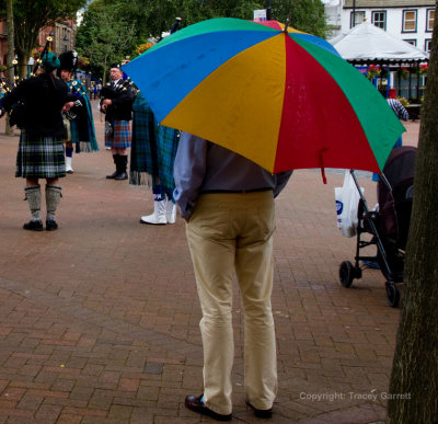 Colourful umbrella