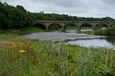 Leaving Carlisle by the river