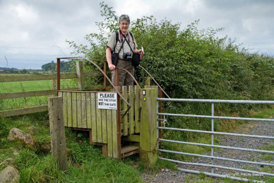 A different kind of stile