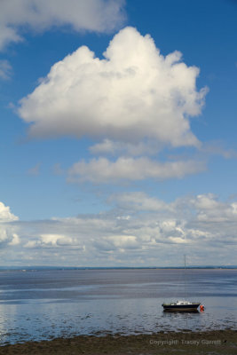 Tide's coming in fast!