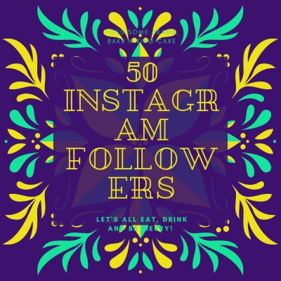 Buy 50 Instagram Followers infographic by Goread.io and Instajool